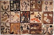 Harriet Powers Pictorial Quilt oil painting